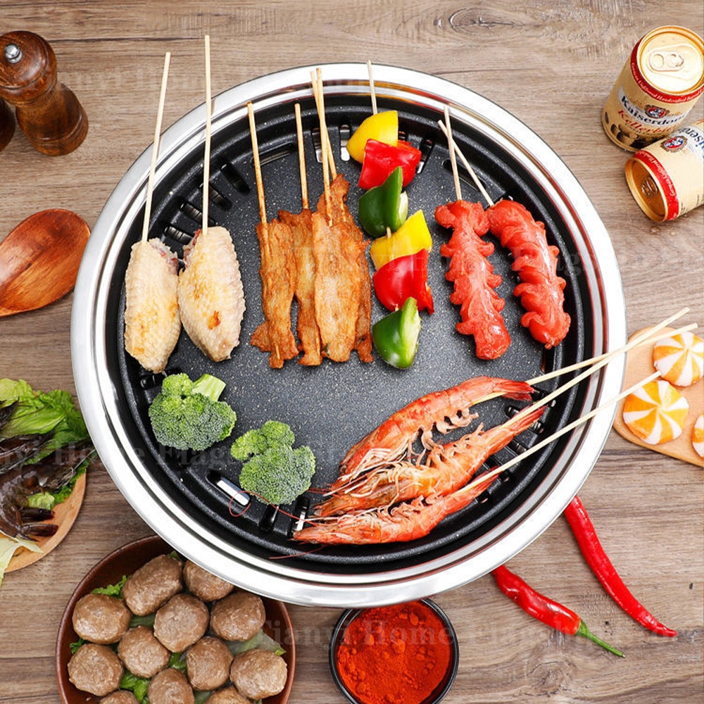 Мангал-гриль из нержавеющей ст – обзор и цена Korean Bbq Grill